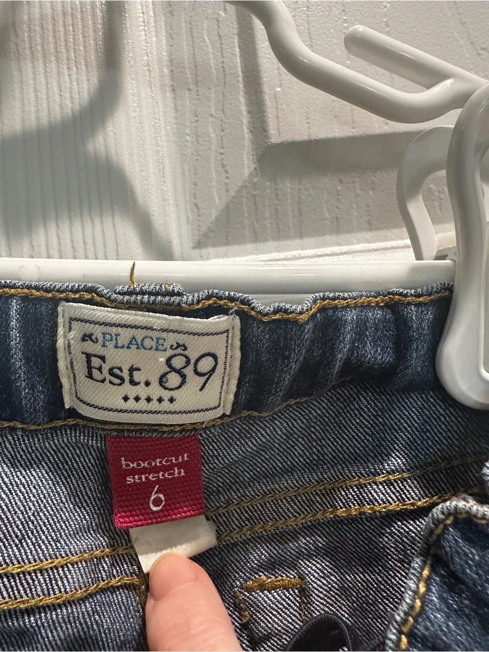 The Children's Place Dark Blue Bootcut Jeans